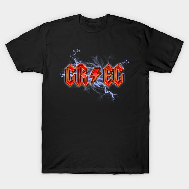 Hard Rock Greg (Lightning ver) T-Shirt by Eggy's Blackberry Way